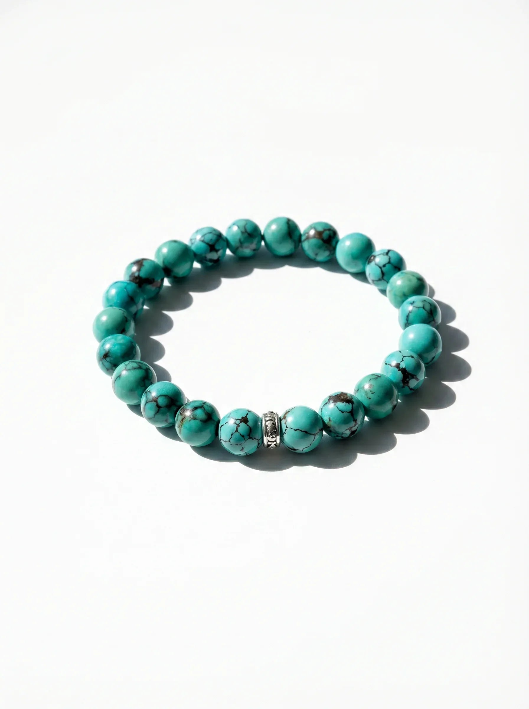 Stillness Turquoise Bracelet from OresGreen, minimalist natural stone jewelry for everyday calm and elegance. Its timeless design ensures it stays a staple in your jewelry collection for years.