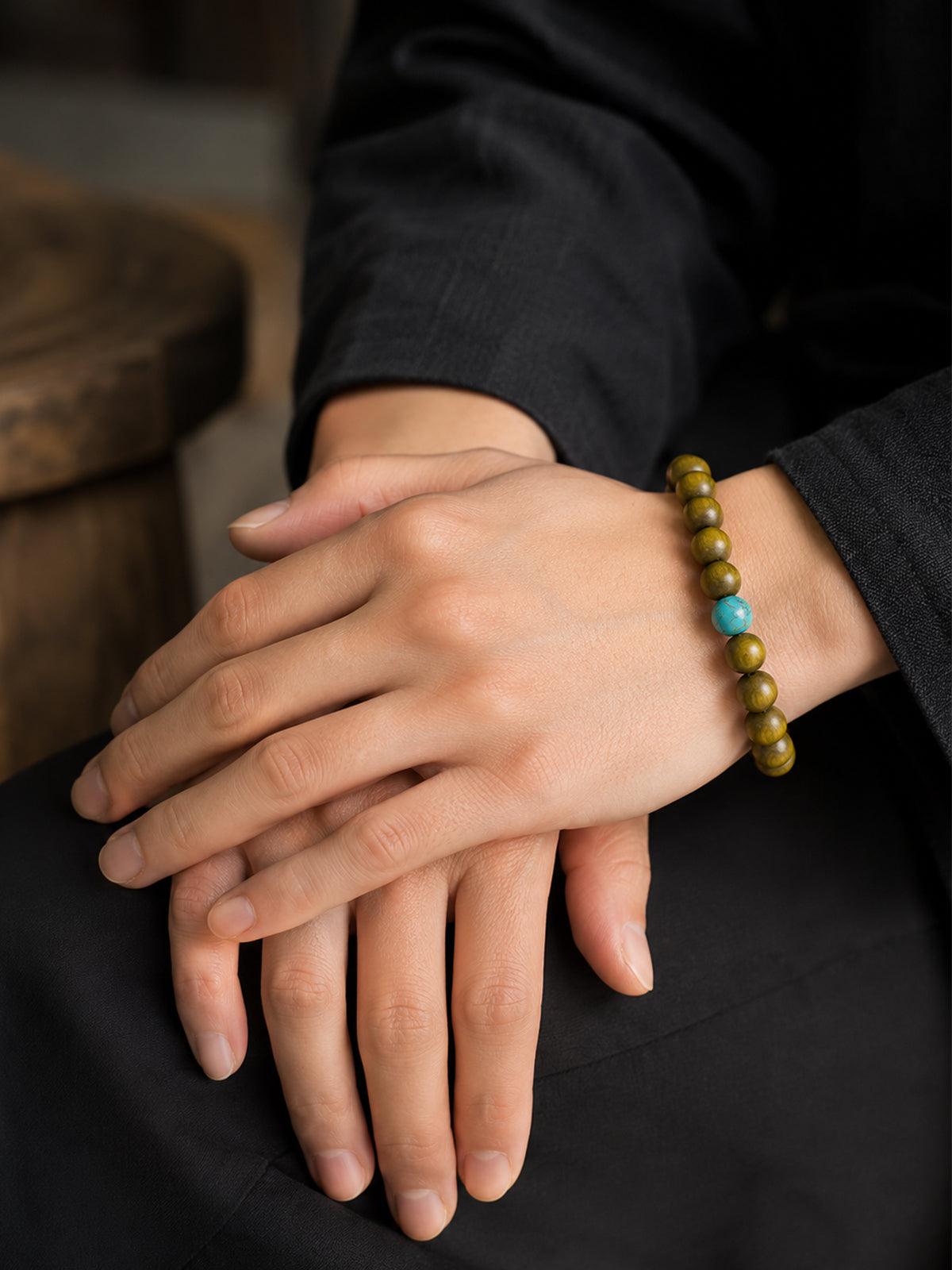 Minimalist unisex Grounded Bracelet solo wrist display with no distracting background. Its timeless design ensures it stays a staple in your jewelry collection for years.